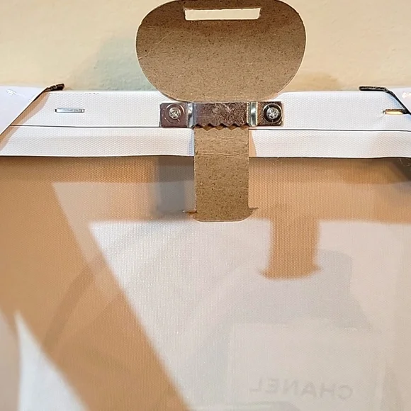 Chanel Hobo Satchel Cosmetic Design Canvas Wall Art Decor 14x11 - Picture 5 of 6